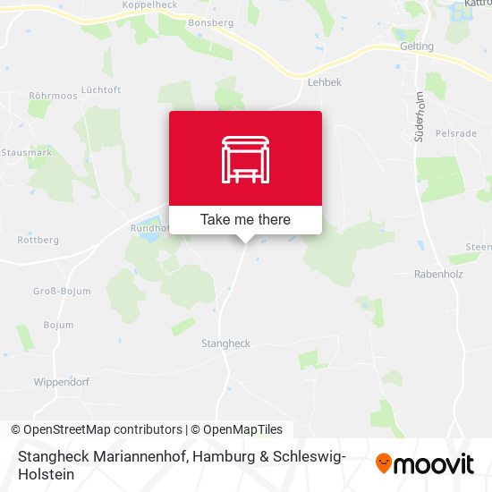Stangheck Mariannenhof map