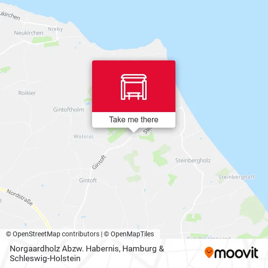 Карта Norgaardholz Abzw. Habernis