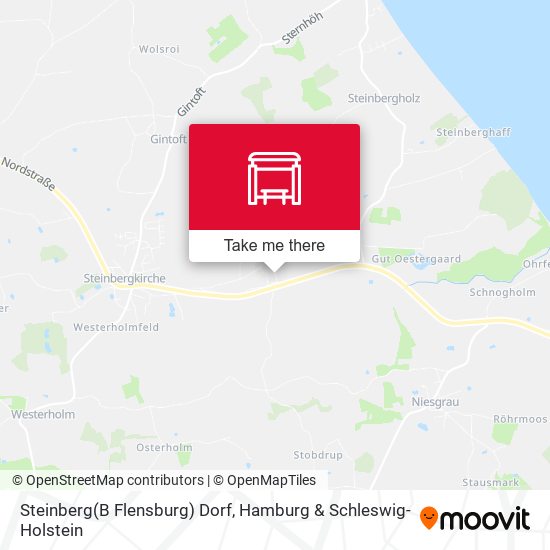 Steinberg(B Flensburg) Dorf map