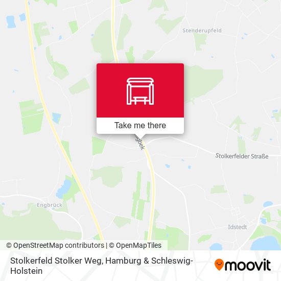 Stolkerfeld Stolker Weg map