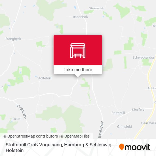 Stoltebüll Groß Vogelsang map