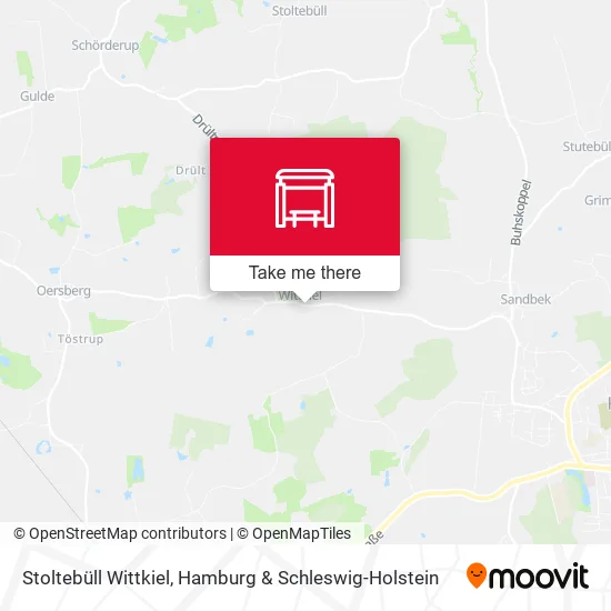 Карта Stoltebüll Wittkiel
