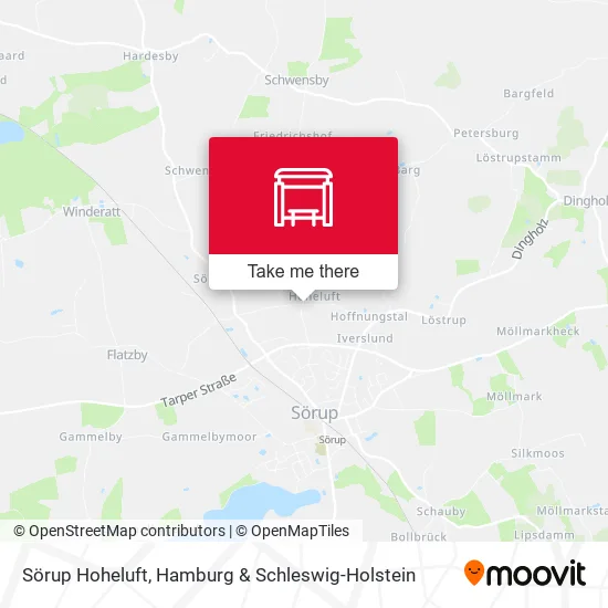 Карта Sörup Hoheluft