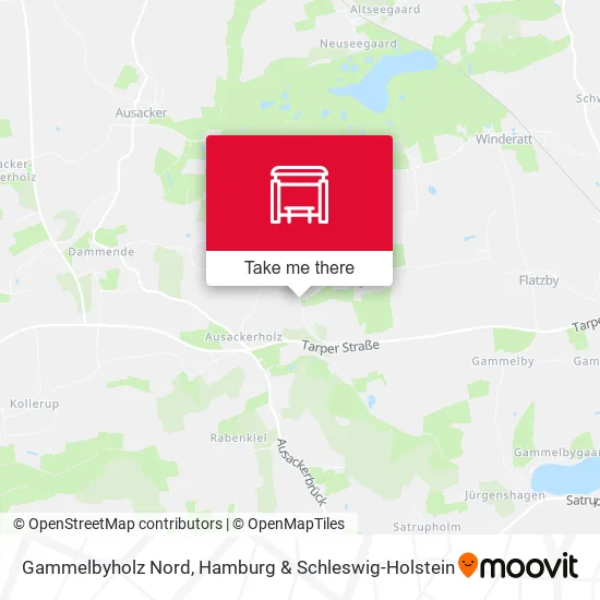 Карта Gammelbyholz Nord
