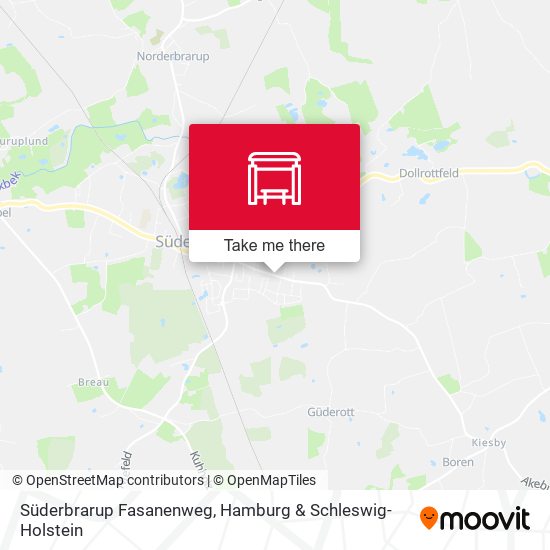 Süderbrarup Fasanenweg map