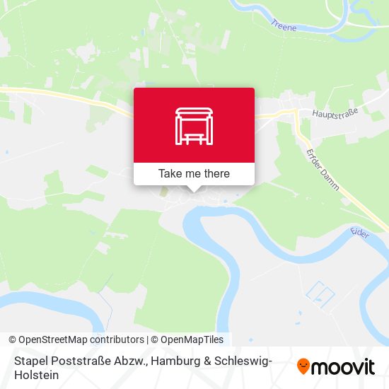 Stapel Poststraße Abzw. map