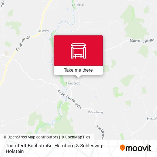 Taarstedt Bachstraße map