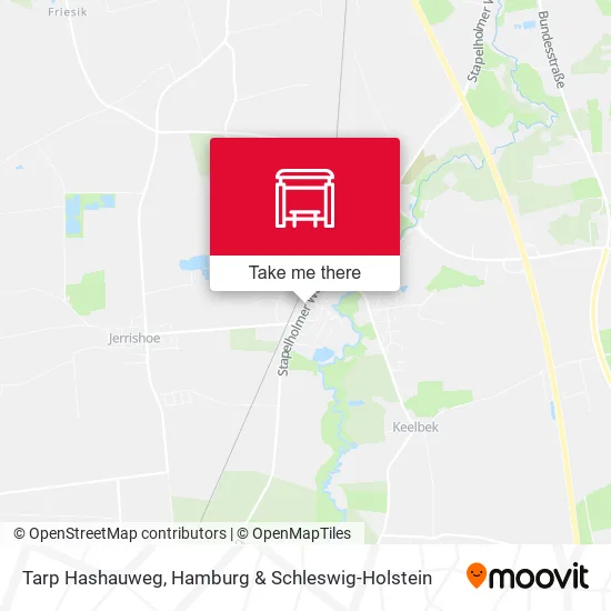 Карта Tarp Hashauweg