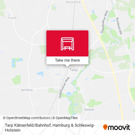 Tarp Kätnerfeld/Bahnhof map