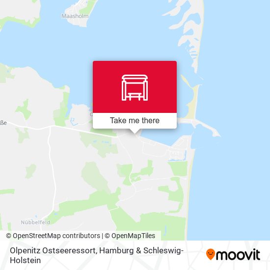 Olpenitz Ostseeressort map