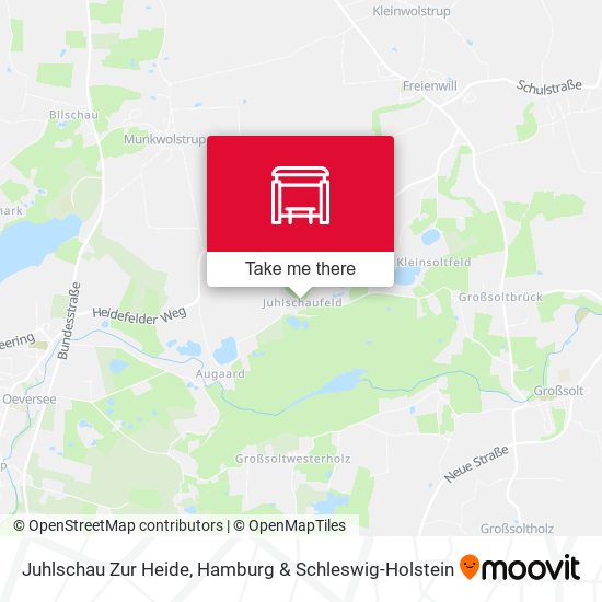 Juhlschau Zur Heide map