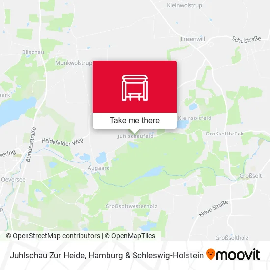 Карта Juhlschau Zur Heide