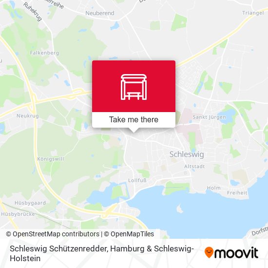Schleswig Schützenredder map
