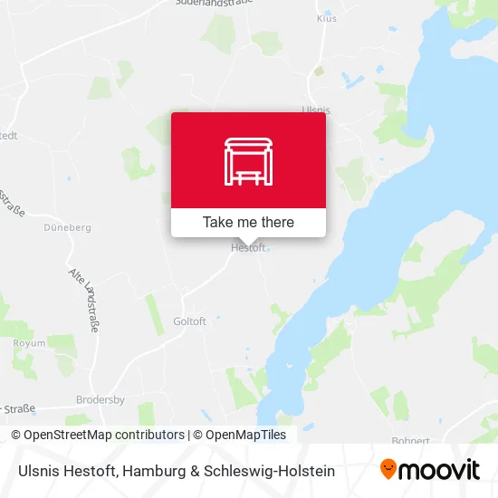 Карта Ulsnis Hestoft