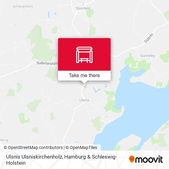 Ulsnis Ulsniskirchenholz map