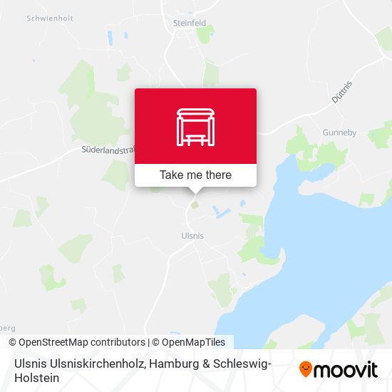 Ulsnis Ulsniskirchenholz map
