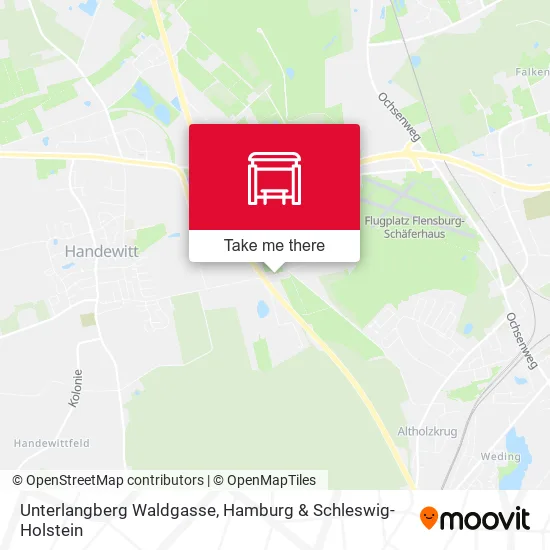 Карта Unterlangberg Waldgasse