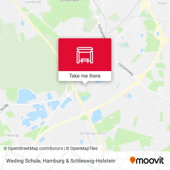 Карта Weding Schule