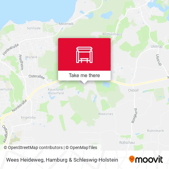 Карта Wees Heideweg