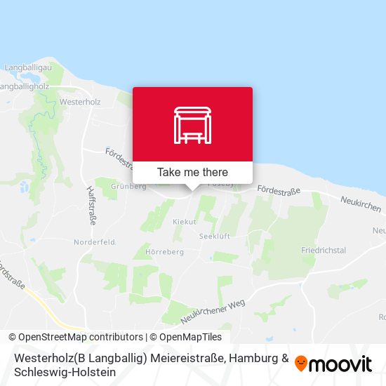 Westerholz(B Langballig) Meiereistraße map