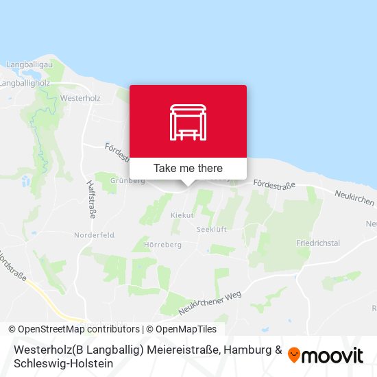 Westerholz(B Langballig) Meiereistraße map