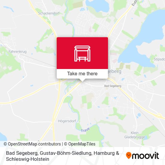 Bad Segeberg, Gustav-Böhm-Siedlung map