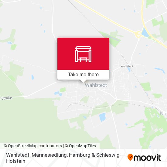 Wahlstedt, Marinesiedlung map
