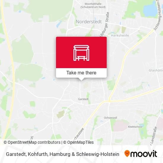 Карта Garstedt, Kohfurth