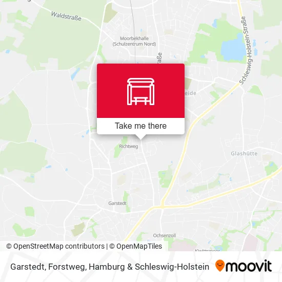Карта Garstedt, Forstweg