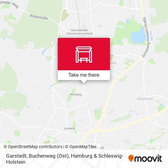 Garstedt, Buchenweg (Ost) map