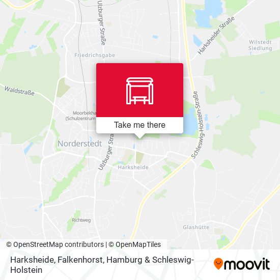 Harksheide, Falkenhorst map