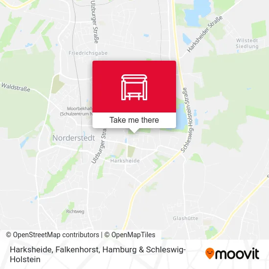 Карта Harksheide, Falkenhorst