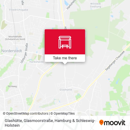 Glashütte, Glasmoorstraße map