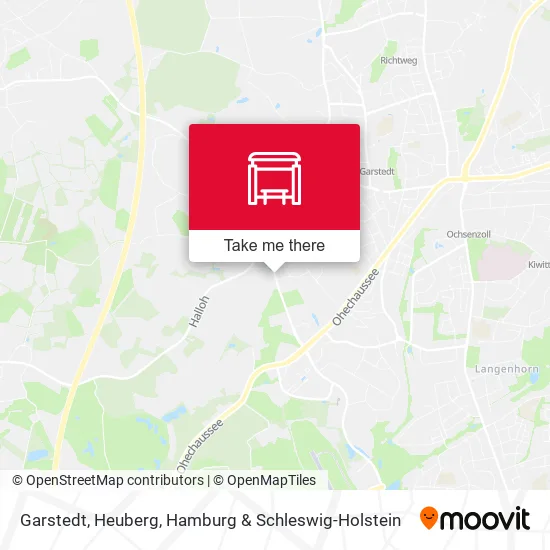 Карта Garstedt, Heuberg