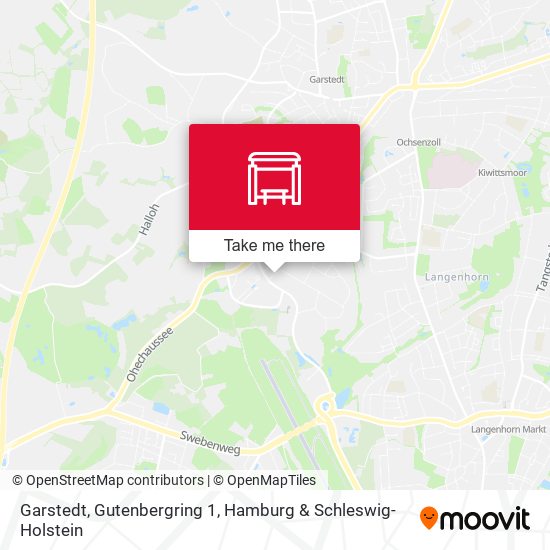 Garstedt, Gutenbergring 1 map