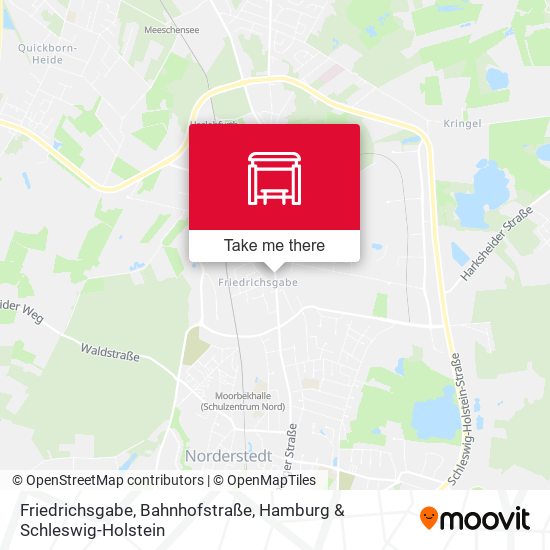 Friedrichsgabe, Bahnhofstraße map