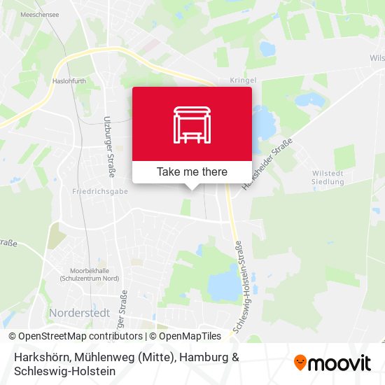 Harkshörn, Mühlenweg (Mitte) map