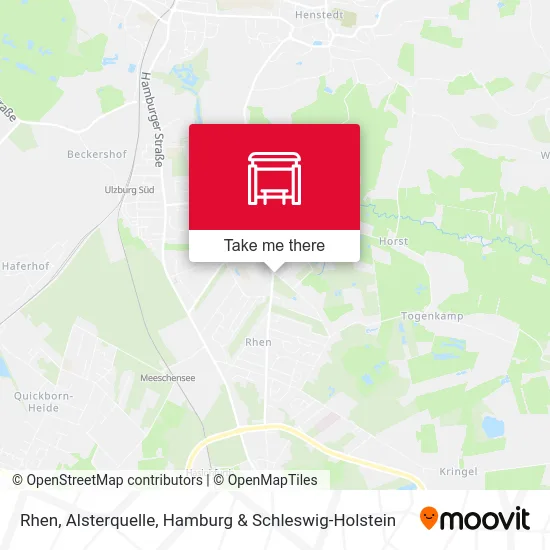 Карта Rhen, Alsterquelle