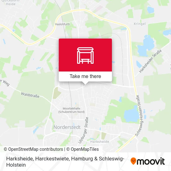 Карта Harksheide, Harckestwiete