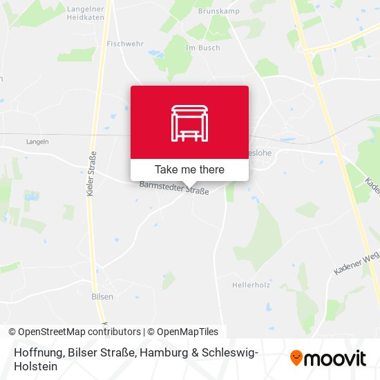 Hoffnung, Bilser Straße map