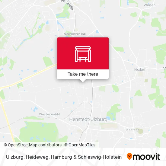 Карта Ulzburg, Heideweg
