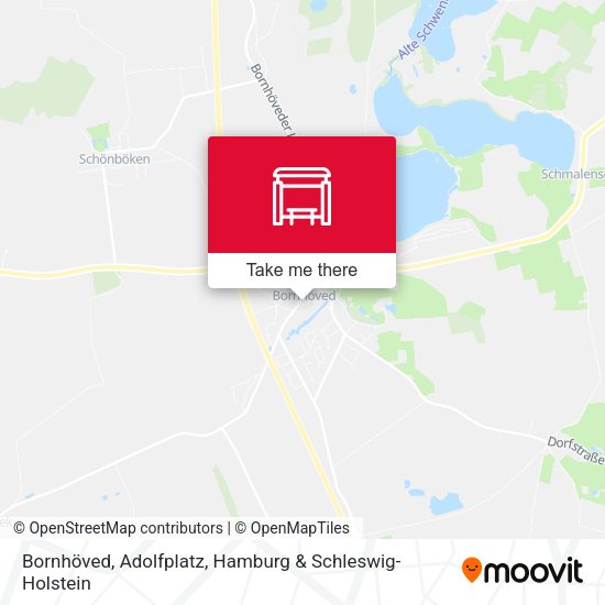 Bornhöved, Adolfplatz map