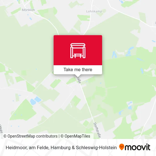 Карта Heidmoor, am Felde