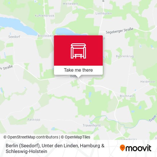 Berlin (Seedorf), Unter den Linden map