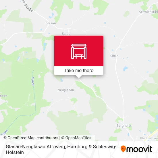 Карта Glasau-Neuglasau Abzweig