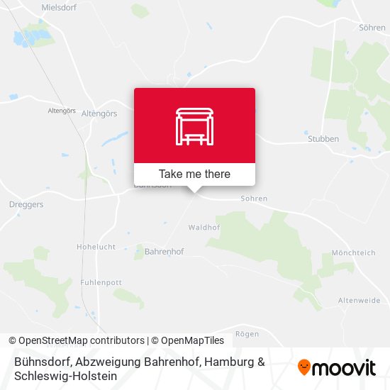 Bühnsdorf, Abzweigung Bahrenhof map