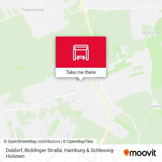 Карта Daldorf, Ricklinger Straße