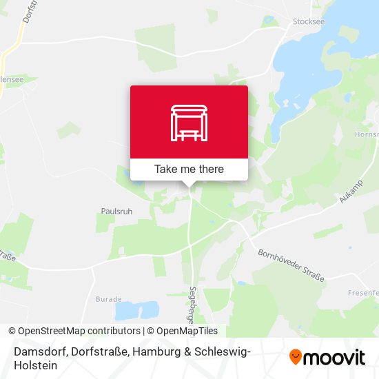 Damsdorf, Dorfstraße map