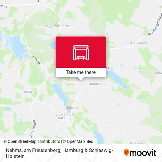 Карта Nehms, am Freudenberg