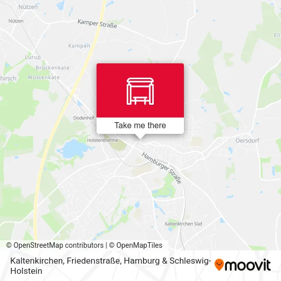 Карта Kaltenkirchen, Friedenstraße